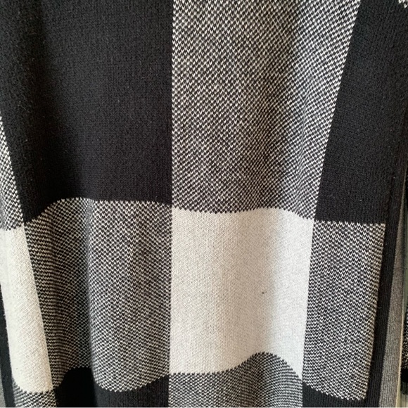 T by Talbots Colorblock Modal Blend Drawstring Collar Sweater Large Peti… - Picture 8 of 9